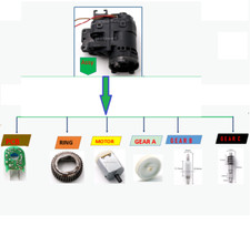 Exterior Wing Side Mirror Fold Motor Kit For Infiniti FX50 JX35 Q50 2009-2017