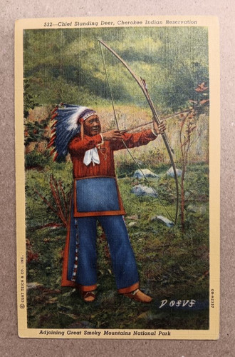 Postcard linen chief - postcard,,