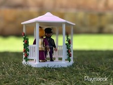 VICTORIAN WEDDING TONNELLE MINIATURE FIGURES PLAYMOBIL NOT INCLUDED
