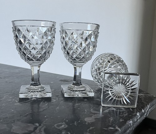 Verres vin blanc cristal - 3,