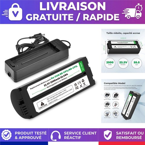 Batterie cp2l 2500mah - nb-cp2l, +