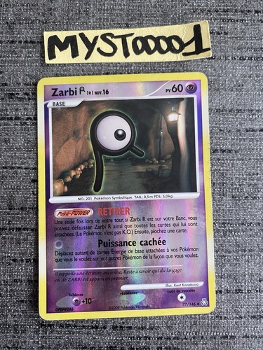 Carte pokemon zarbi 146 - carte,