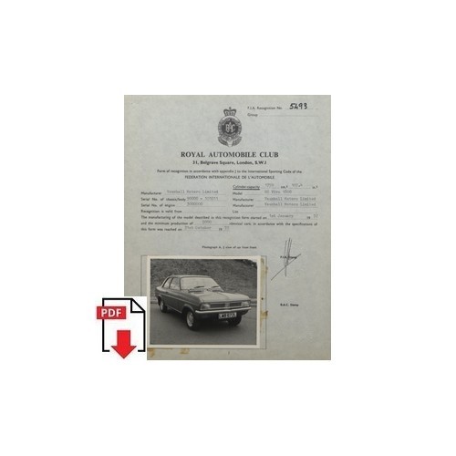 1973 vauxhall viva 1800 - viva,