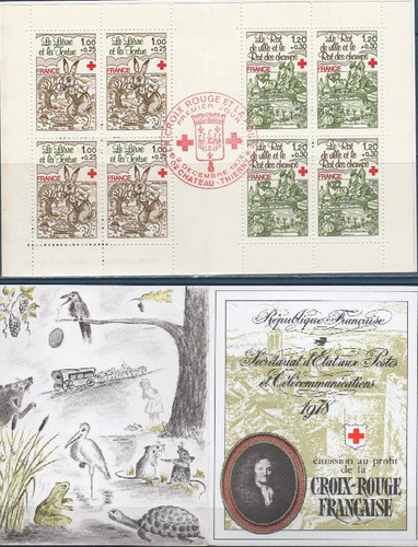 Carnet croix rouge france - france,