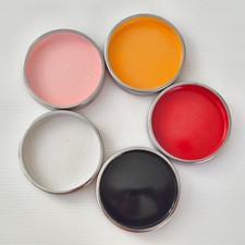 SUITE DE 5 CENDRIERS VINTAGE