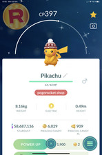 Shiny Pikachu Beanie Costume