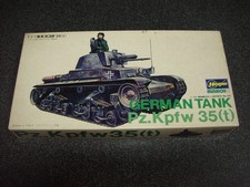 Hasegawa 1/72 German Tank Skoda 35 (t) Plastic el