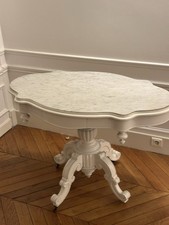 Meuble Louis XV Blanc Patiné