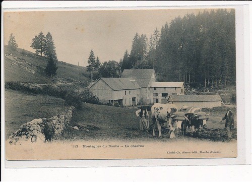 Montagnes doubs la charrue - doubs,,