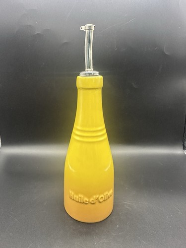 Creuset olive cruet yellow - le,
