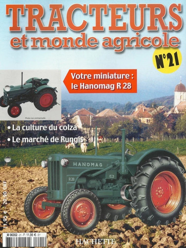 Fascicule tracteurs monde - tracteurs, et