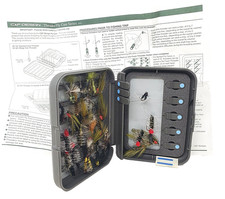 C&F Design Threader Fly Case with 50+ Flies - Freshwater Anglers Fly Fishing Box