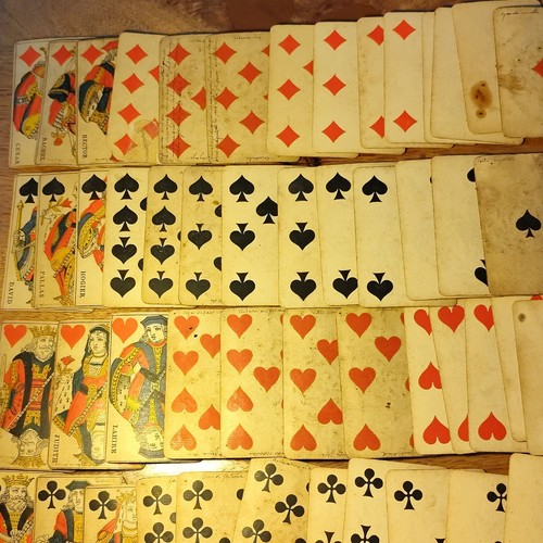 Jeu cartes 1853 et - cartes,