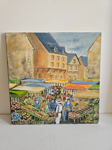 Tableau huile sur - huile,