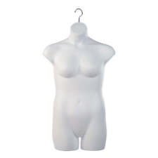 Ladies Plus Size Hanging Torso Form (White)