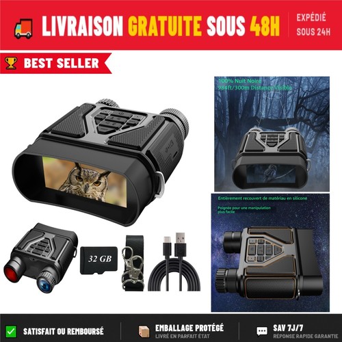 Jumelles vision nocturne - vision, 8x