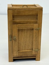 ARTISAN PAUL ROULEAU DOLLHOUSE MINIATURE ICE BOX ICEBOX