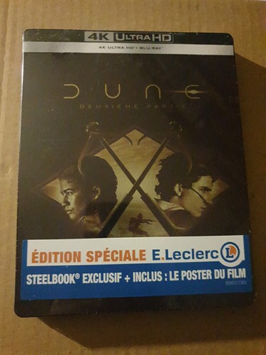 Dune deuxième partie blu ray - deuxième,