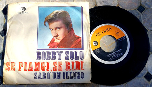 Tours bobby solo piangi - 45,