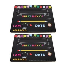 2 Pcs Panneau À Craie Tableau
