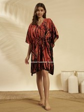 Robe Kaftan Plage En Coton