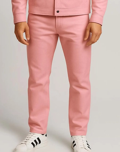 Pantalon homme rose véritable