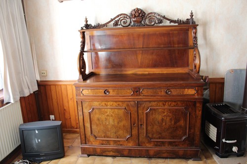 Buffet ancien placage noyer - ancien,