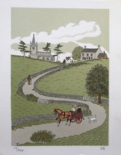 Lithographie Royaume-Uni Paire