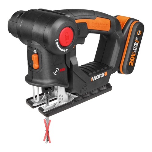 Scie sauteuse worx wx550 - worx, avec