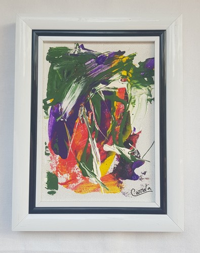 Toile tableau abstraction - toile,