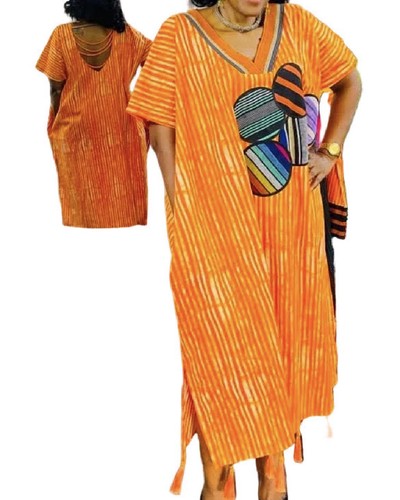 Robe caftan femme longue