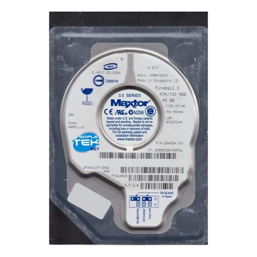 Maxtor fireball 5 - maxtor, go