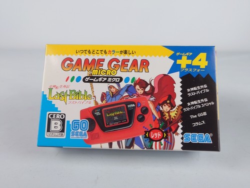 Console game gear micro rouge - game,
