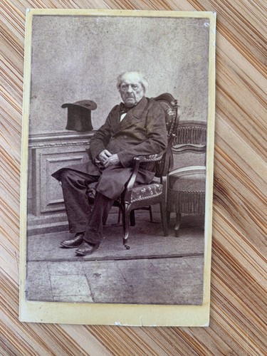 Photo carte visite - carte, de