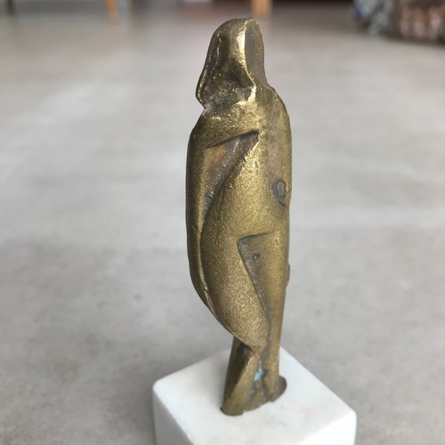 Statue femme bronze cubism - femme,