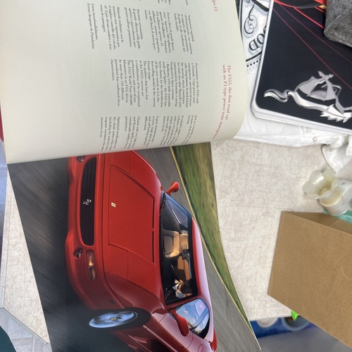 Ferrari 355 press kit - press,