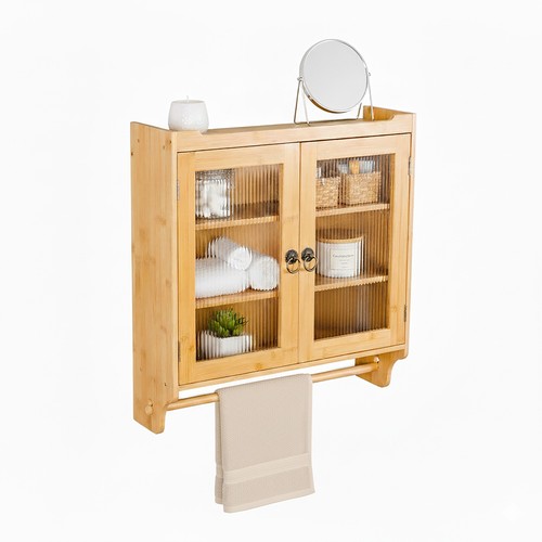 Armoire bambou murale - armoire, en