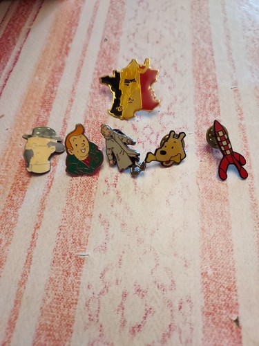 Lot pin tintin hergé - 6,