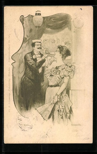 Carte postale étudiante boit