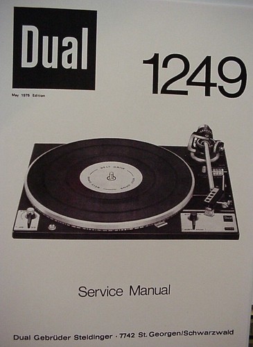 Dual 1249 platine service - dual,