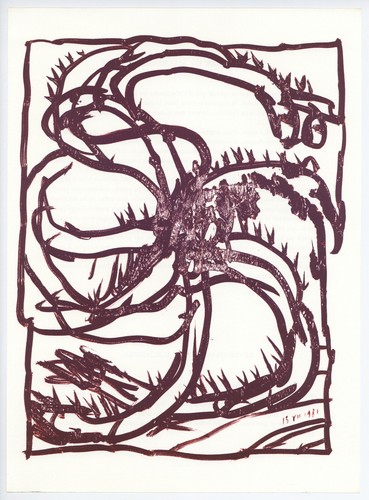 Pierre alechinsky original - alechinsky,