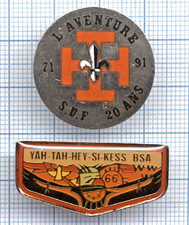2 PIN'S Scouting SUF 1991 20