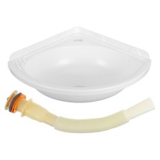  Lave-mains d'angle : mini-évier mural peu encombrant – lavabo en plastique