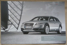 Audi A6 Allroad Pricing and Specification Guide 2011 UK Market brochure