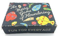 Ancien et charmant jeu de société / éducatif anglais COMPLET puzzle Vintage.