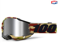 Masque motocross 50cc 100% The Accuri 2 Camo Mirror Silver / clear