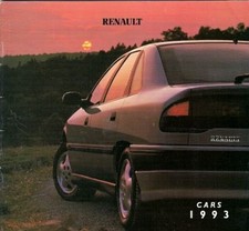 Renault Range 1993 UK Market