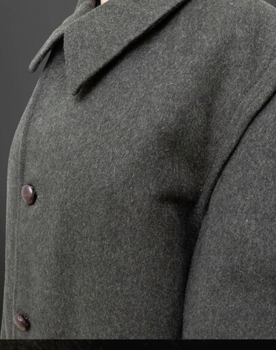 Manteau long poches loden - poches,