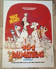 AFFICHE ORIGINALE  101 Dalmatiens - 40X60 -  R1970 Walt Disney