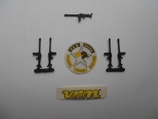  SOLIDO LOT (5) MITRAILLEUSES MG 42 NOIR ACCESSOIRES D'ORIGINE